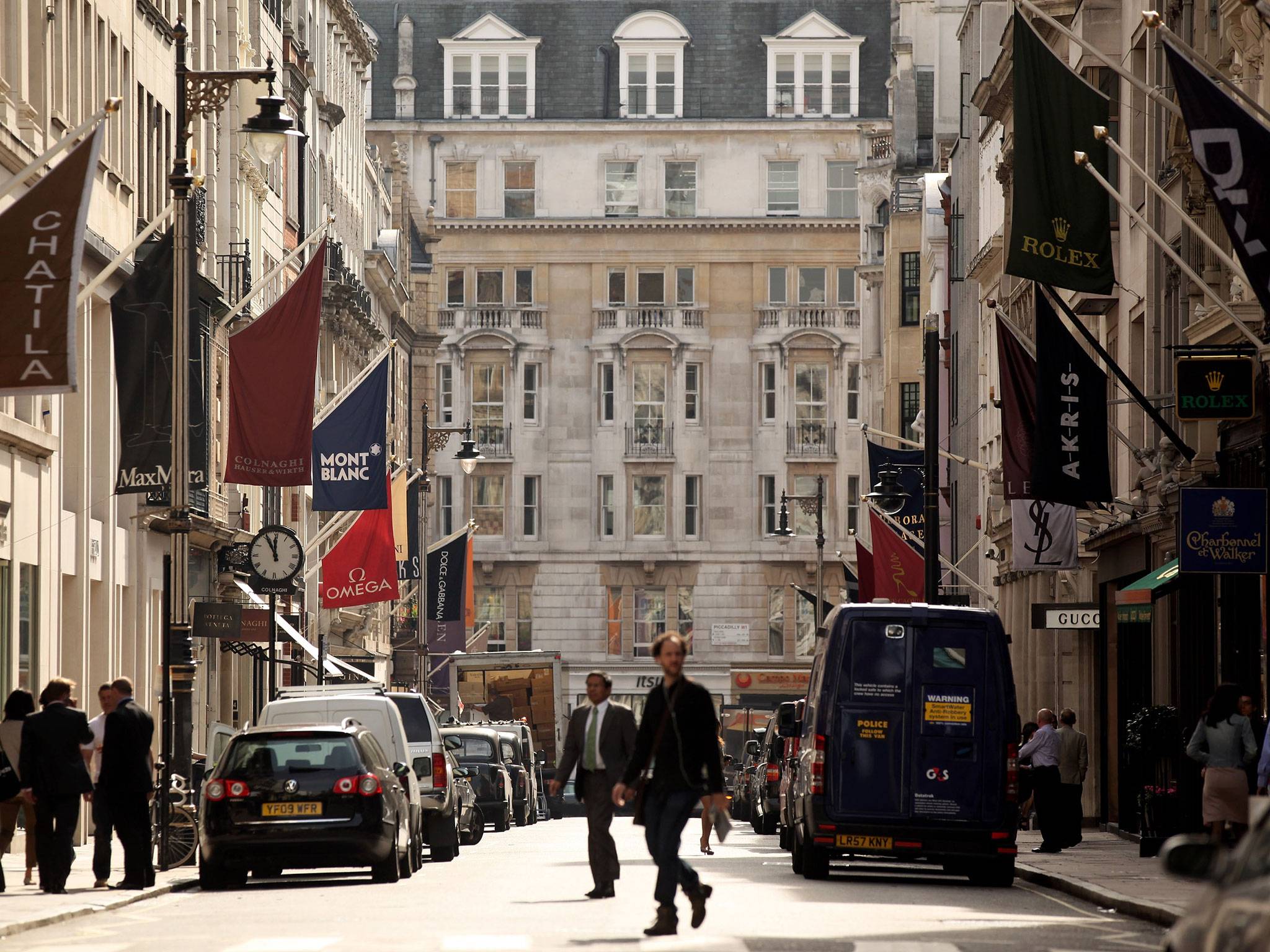 New Bond Street becomes world's third most expensive shopping street
